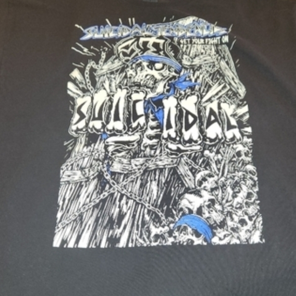 SUICIDAL TENDENCIES - "GET YOUR FIGHT ON" SHIRT - MENS SIZE 2XL
